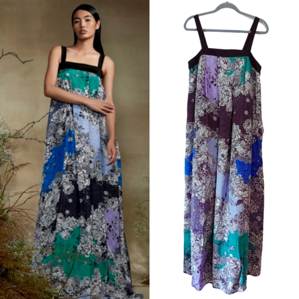 ATSU Printed Maxi Dress